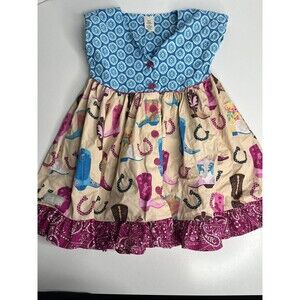 Eleanor Rose Rodeo  Western Cowgirl dress Size 8